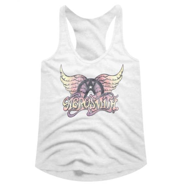 Faded Pinks-Aerosmith Racerback