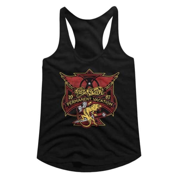 Perm Vacay Lizard- Aerosmith Racerback