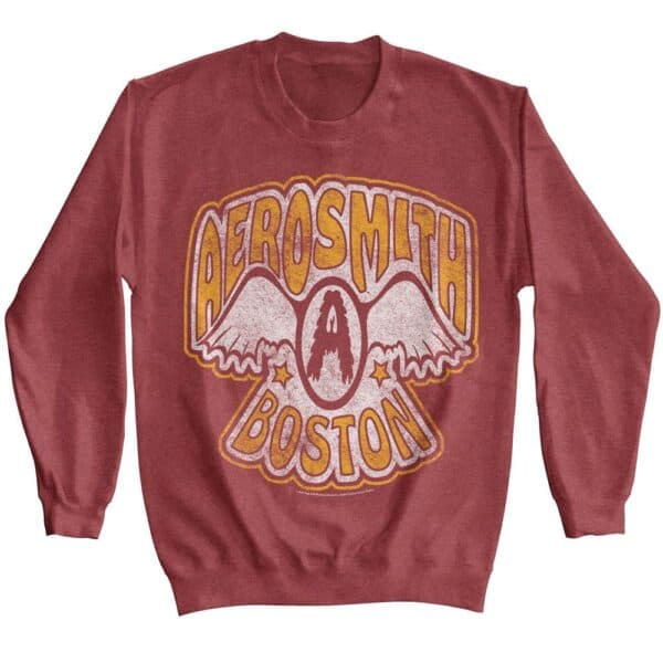 Vtg Logo Boston-  Aerosmith Sweatshirt