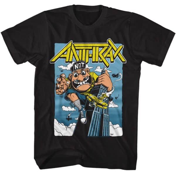 ANTHRAX-ANTHRAX KING NOT MAN-BLACK ADULT S/S TSHIRT