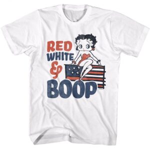 Betty Boop R W And Boop- S/S Tshirt