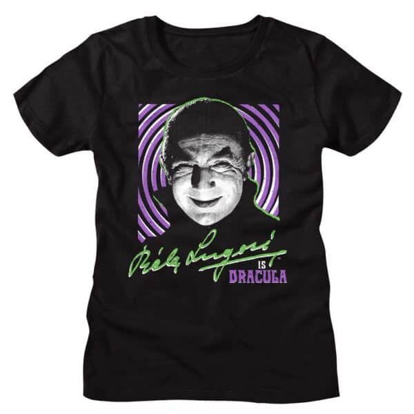 Bela Lugosi Hypnotic-Ladies S/S Tshirt