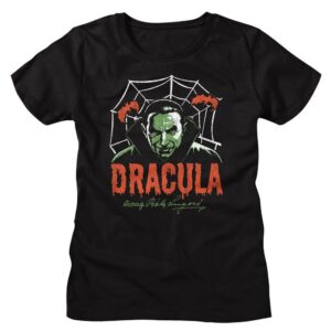 Bela Lugosi Creepy Web-Ladies S/S Tshirt