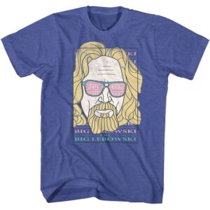 The Big Lebowski-Lgog Sunglasses- S/S Tshirt