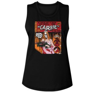 Carrie Comic-Ladies Muscle Tank