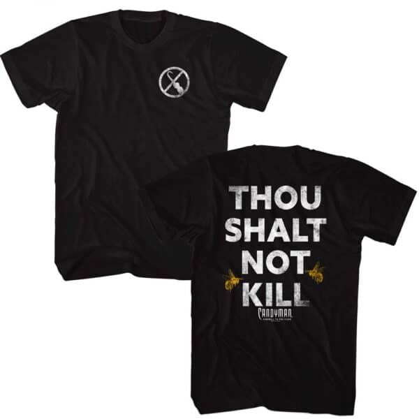 Candyman Thou Shalt Not Kill- S/S Tshirt - 2-Sided