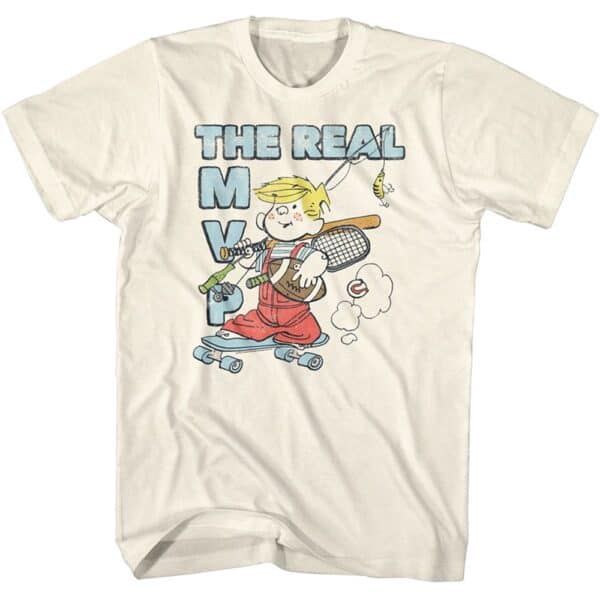 Dennis The Menace Real Mvp- S/S Tshirt