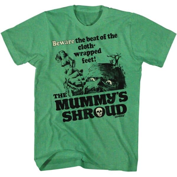 Hammer Horror Mummys Shroud- S/S Tshirt