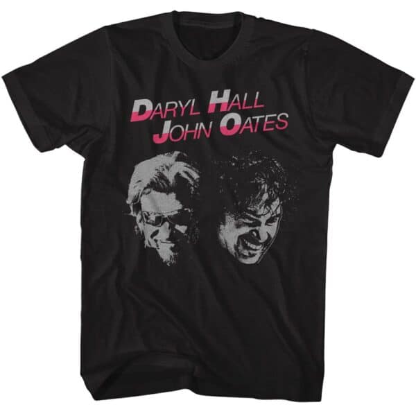 Hall And Oates Two Bros Smiling- S/S Tshirt