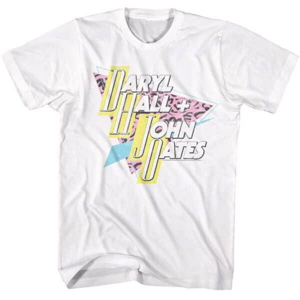 Hall And Oates 80S Triangle- S/S Tshirt