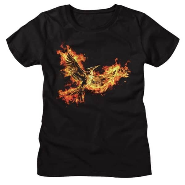 Hunger Games Mockingjay Pt 2 Pin-Ladies S/S Tshirt