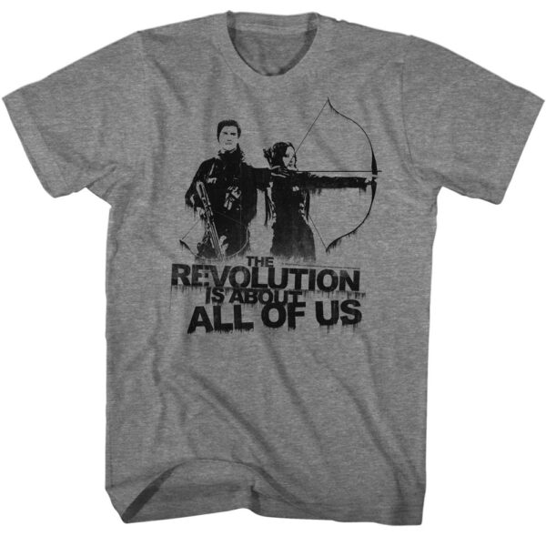 Hunger Games About All Of Us- S/S Tshirt