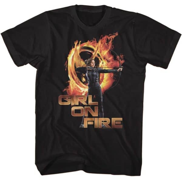 Hunger Games Girl On Fire- S/S Tshirt