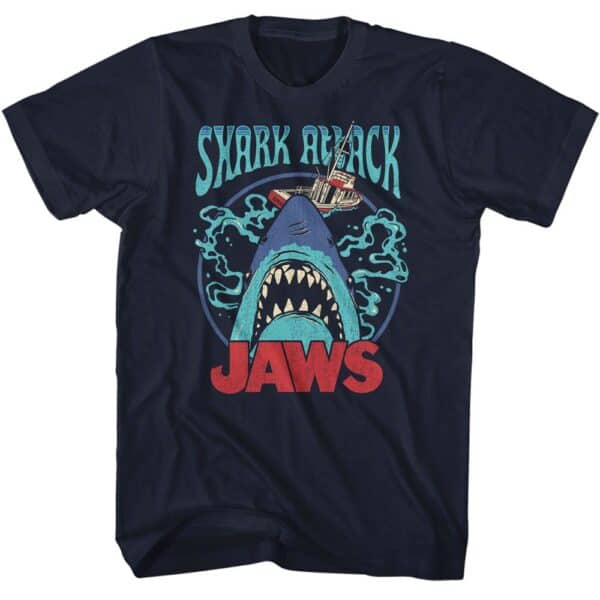 Jaws Swirly Water- S/S Tshirt