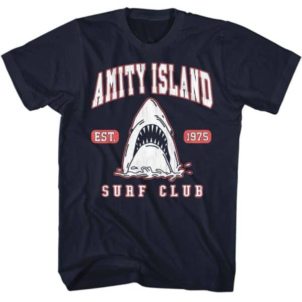 Jaws Surf Club Collegiate- S/S Tshirt