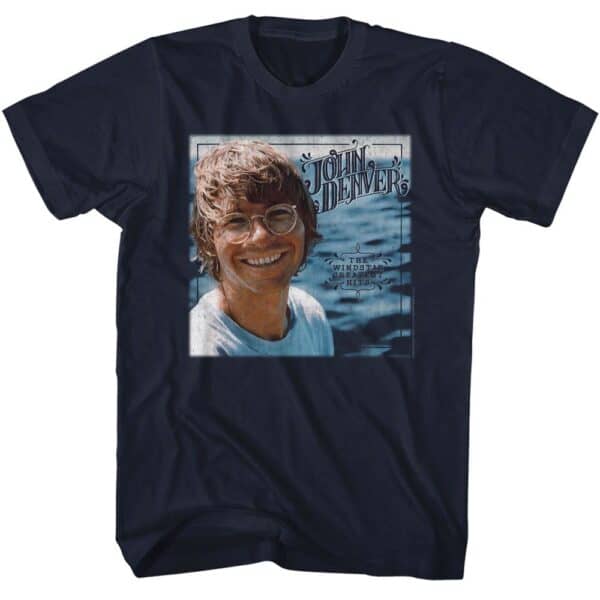 John Denver Windstar Greatest Hits Album- S/S Tshirt