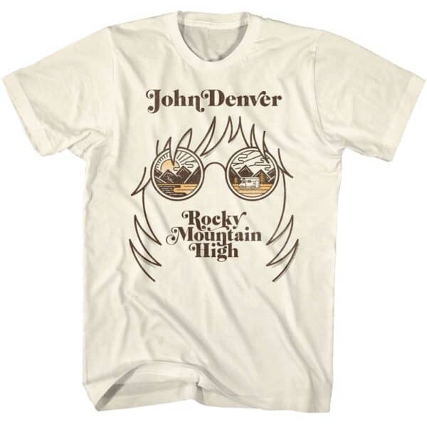 John Denver Landscape Glasses- S/S Tshirt