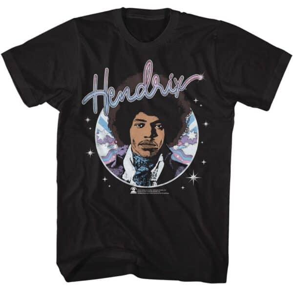 Jimi Hendrix Psychadelic Circle- S/S Tshirt