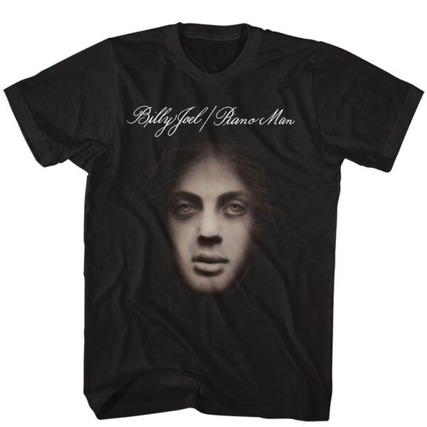 Billy Joel Piano Man Album Cover- S/S Tshirt