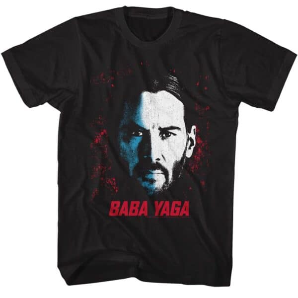 John Wick Face Of Baba Yaga- Adult S/S Tshirt