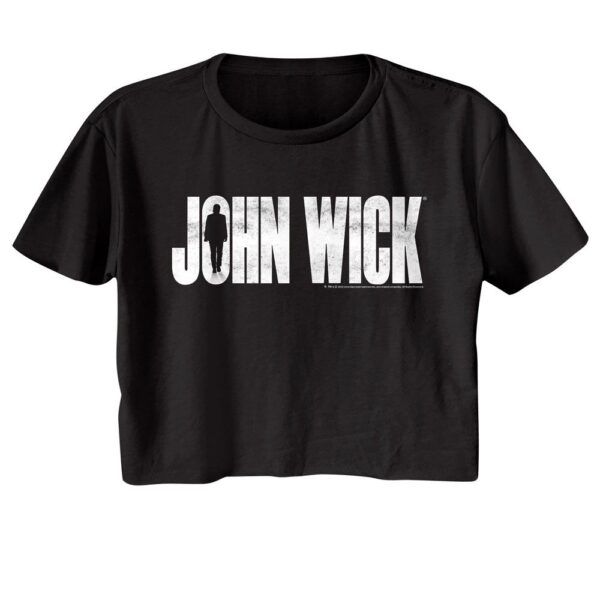 John Wick Silhouette- Ladies S/S Festival Cali Crop