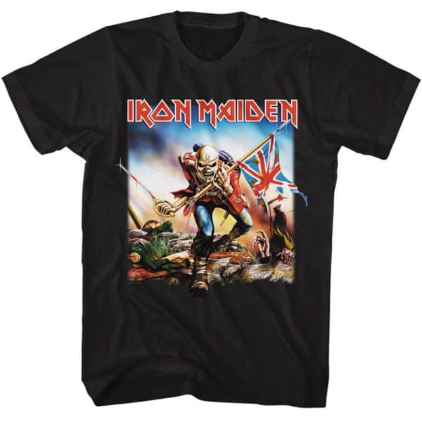 Iron Maiden Trooper Square- S/S Tshirt