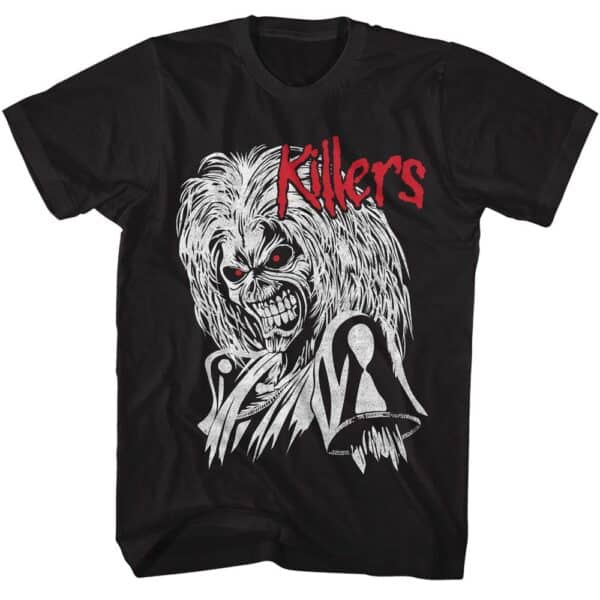 Iron Maiden Red And White Killers- S/S Tshirt