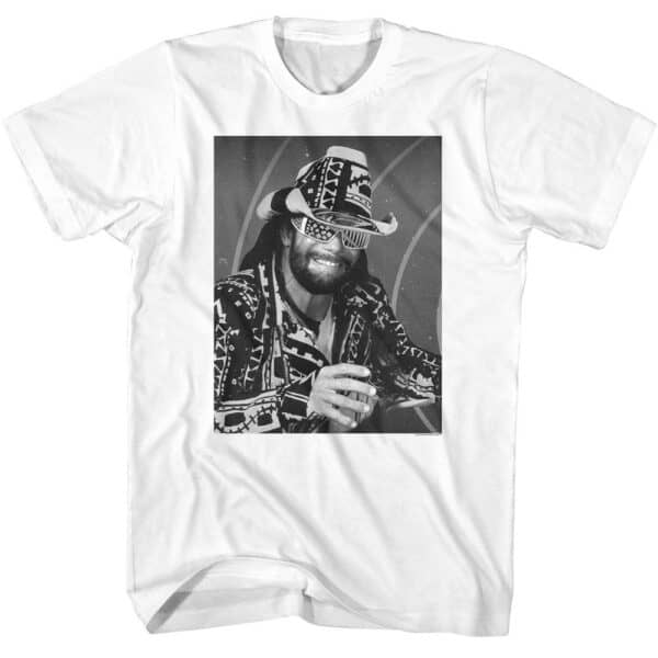 Macho Man B W- S/S Tshirt