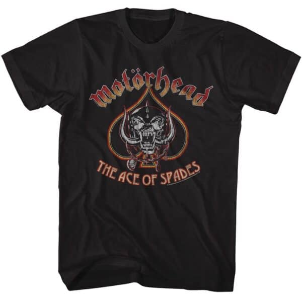 Motorhead Snaggletooth And Spade- S/S Tshirt