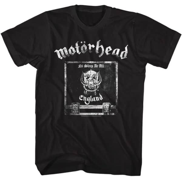 Motorhead No Sleep At All- S/S Tshirt