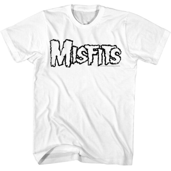 Misfits Logo Outline- S/S Tshirt