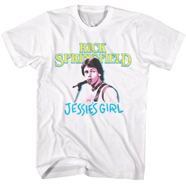 Rick Springfield Jessies Girl- S/S Tshirt