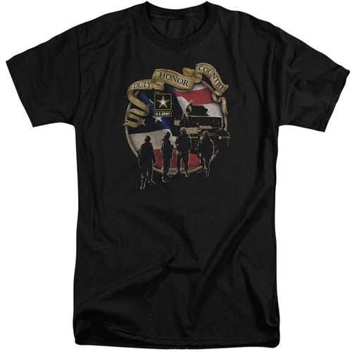 Army - Duty Honor Country Tall Shirt
