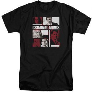 Criminal Minds Characters Tall Shirt