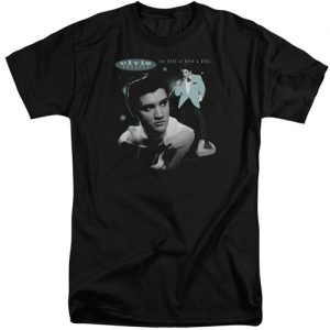 Teal Portrait – Elvis Presley T-Shirt