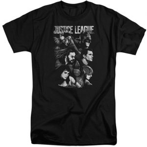 Justice League tall shirts