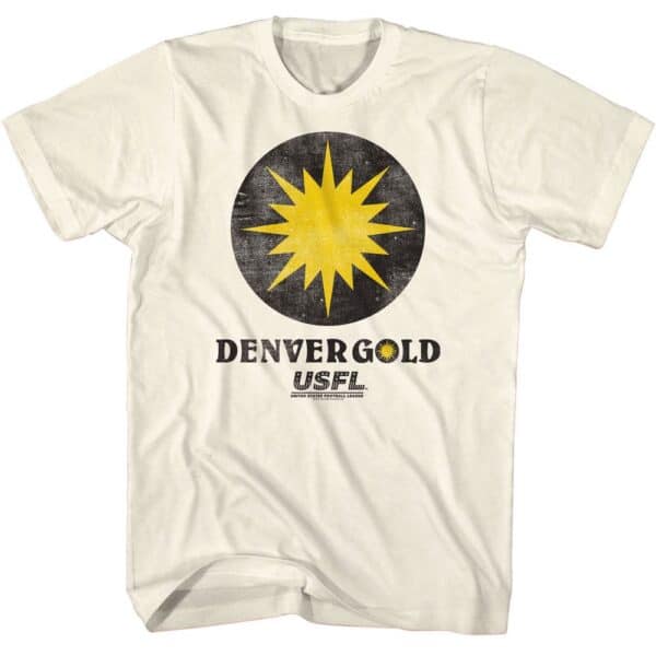 USFL-USFL Denver Gold-  S/S Tshirt