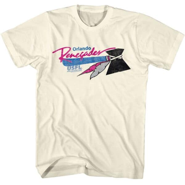 USFL-USFL Renegades-  S/S Tshirt