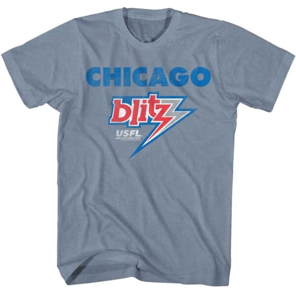 USFL-USFL Chicago Blitz-  S/S Tshirt